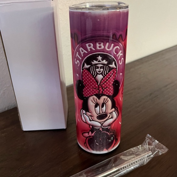 Starbucks Other - NEW Starbucks Pink Minnie Mouse Tumbler